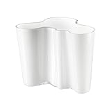 Iittala Vase Aalto 160 mm Blanc en Verre