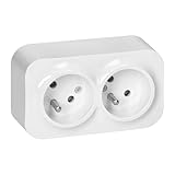 Miratic Double Prise 2 x 2P+T 16A / 230VAC IP20 Version