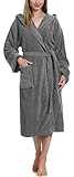 Ladeheid Peignoir de Bain Éponge 100% Coton Femme LA40-193