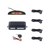 Aiuphing Kit d'aide au stationnement arrière, 4 capteurs