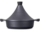 INTIGNIS® Tajine Marocain 28 cm avec Couvercle Auto-Arrosant