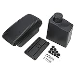 Boîte de Rangement pour Accoudoir avec Ports USB, Console