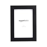 Amazon Basics Cadre photo 10 x 15 cm Noir Lot de 5
