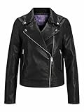 Jack & Jones Jjxx Jxgail Faux Leather Biker Jacket