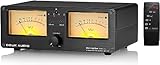 Dual Analogue VU Meter Amplifier/Speaker Audio Switcher