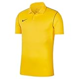 Nike Homme Nike Polo Park 20 - Jaune, Tour Yellow/Black/Black,