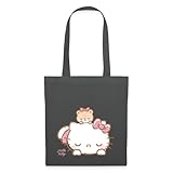 Spreadshirt Hello Kitty Avec Un Ours En Peluche Sur
