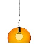 Kartell Small Fl/Y, Lampe à Suspension, Orange
