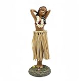 Hawaiian Hula Dashboard Doll, Figurine Poupée de Tableau