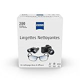 ZEISS - Lingettes Nettoyantes pour Lunettes, Écrans,