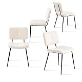 MEUBLE COSY Lot de 4 Chaises de Salle à Manger Scandinave