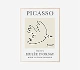 Ara Step Célèbre Pablo Picasso Peintures murales Art