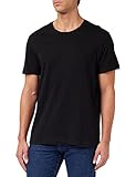 BOSS T-Shirt RN 2P Homme, Noir (Black 001), Large (Lot