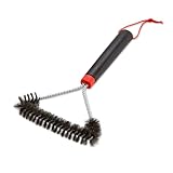 Weber Brosse de Barbecue - Courte à Trois Faces, 30cm,