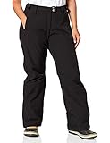 Ulla Popken Softshellhose Pantalon De Neige, Noir,