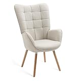 MEUBLE COSY Fauteuil Salon Scandinave Confortable Chaise