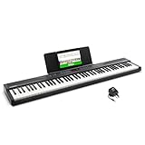 Alesis Clavier Piano 88 Touches avec 480 Sons, Haut-parleurs,