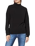 FIND Soft Jersey High Neck, Sweat-Shirt Femme, Noir
