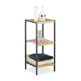 Relaxdays Étagère en Bambou, Universel Sur Pieds, Plusieurs