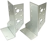 AERZETIX - C58834 - Lot de 2 Sabots de charpente gauches