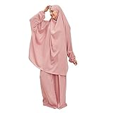 Muslim Addict JILBAB-JUPE-ROSEBONBON Jilbab 2 pièces