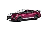 1:43 Shelby Mustang GT500 Purple W/White Stripes 2020