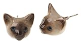 Mary and clous d'oreilles chatons en porcelaine