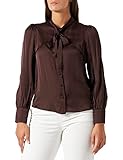 Naf Naf Domino C1 Blouse, Marron Glace, Normal Femme,
