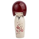 lachineuse Kokeshi Japonaise Blanche 14 cm - Poupée