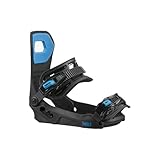 HEAD Lytride Jr Fixation Snowboard Mixte Jeune, Noir,