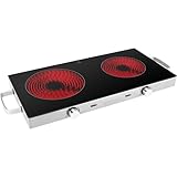 ProfiCook Double plaque de cuisson PC-DKP 1211, deux
