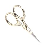 Ciseaux Vintage,Ciseaux Couture Petit,Ciseaux Or,Ciseau,Ere