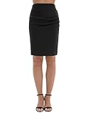 GRACE KARIN Femme Midi Jupe Crayon avec Haute Jupe