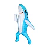 FXICH Costume Gonflable pour Adulte Costume Requin