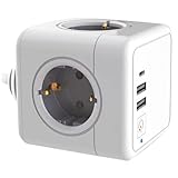 Silver Electronics E-Block Multiprise avec Prise 4