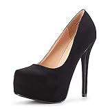 DREAM PAIRS Escarpins Femme Talon Haut Sexy, Chaussures