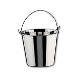 Lacor 14128 Seau Inox Garinox 28 cm / 14 Litre, Argent