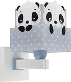 Dalber Lampe Applique Murale Enfant Ours Panda Animaux