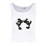 Disney Mickey and Minnie Mouse Kiss Silhouette Vest