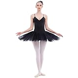 ABEHIK Robe de Ballet Classique Tutu Sans Manche Couleur