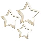 Étoiles | Cadre en bois | Disponible en trois tailles