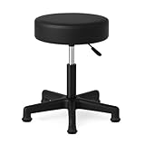 Waytex Tabouret pivotant sans roulettes – Hauteur réglable