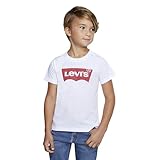 Levi'S Kids Batwing Tee Garçon Blanc 4 Ans