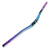 WLDOCA Guidon de vélo en alliage d'aluminium coloré