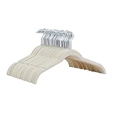 Amazon Basics Lot de 50 Cintres en Velours pour Chemises/Robes,