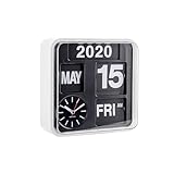Karlsson - KA5364WH - Horloge calendrier flip flap