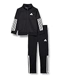 adidas B Team TS Pantalon Mixte Enfant, Top: Noir/Blanc