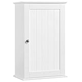 Yaheetech Armoire Murale de Toilette, Meuble de Rangement
