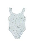 Vertbaudet Maillot de Bain 1 pièce Fille imprimé Marguerites