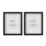 Amazon Basics Rectangulaire Cadre photo avec passe-partout,